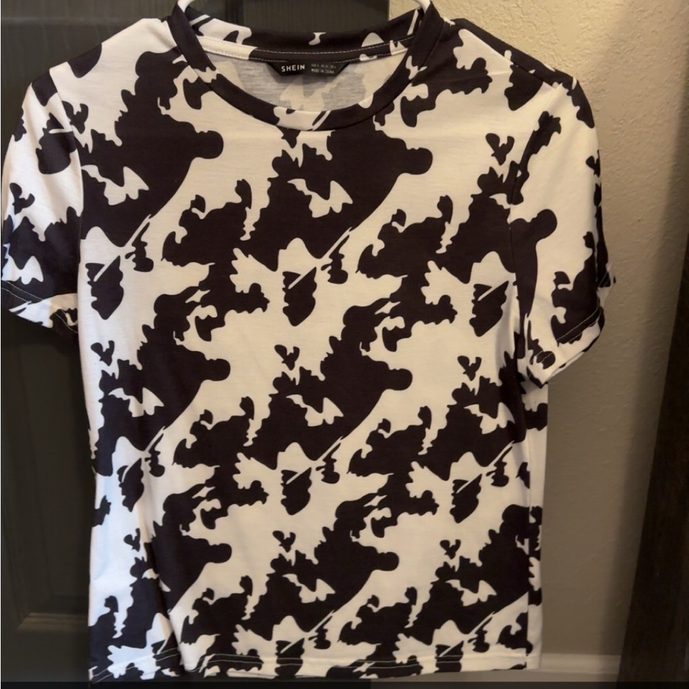 Cow print shirt